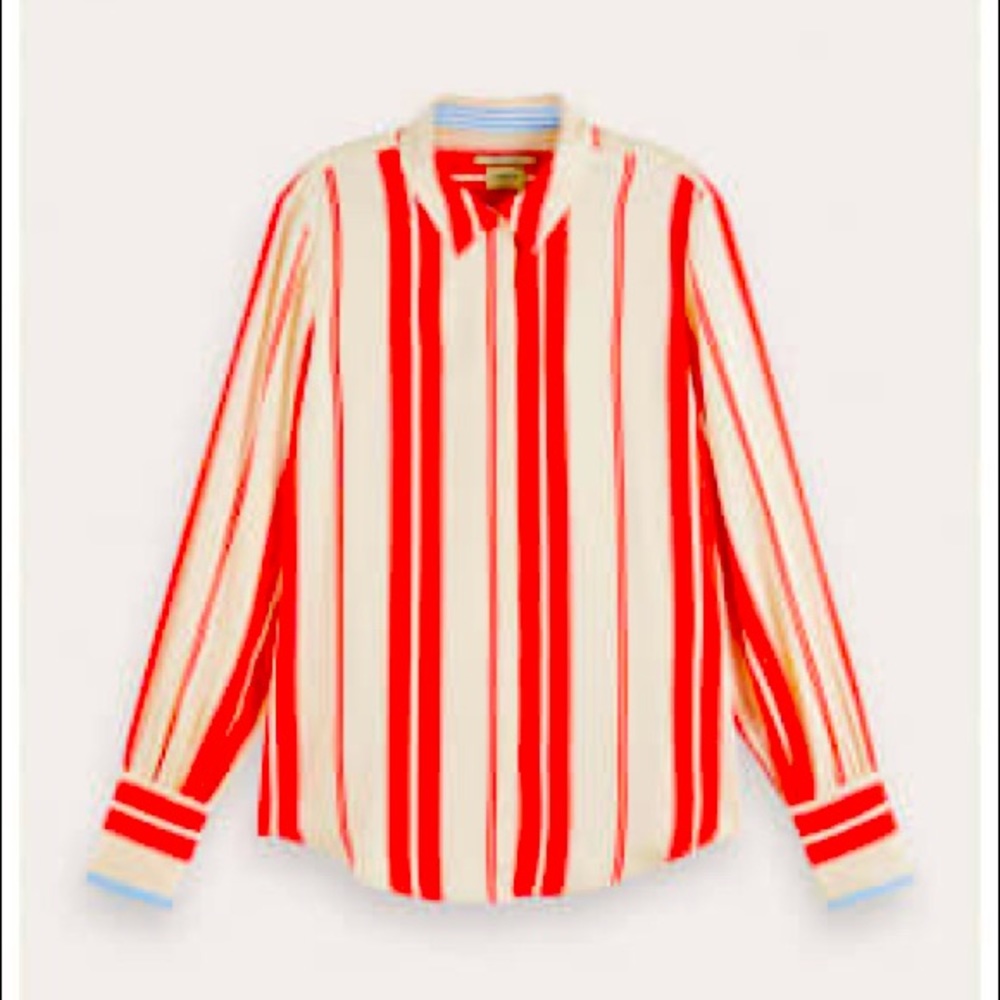 Scotch & soda Regular Fit Viscose Shirt -  color Combo Q size xl